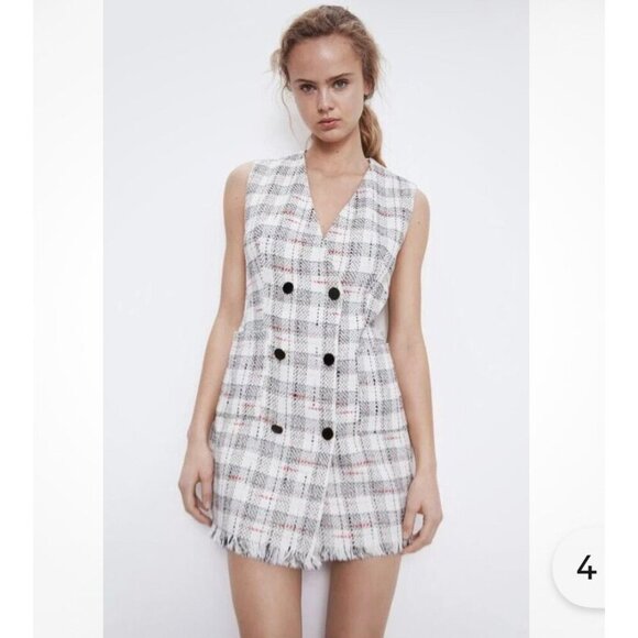 Zara Dresses & Skirts - Zara Wome weed  Fringe Dress Muli Color  XS